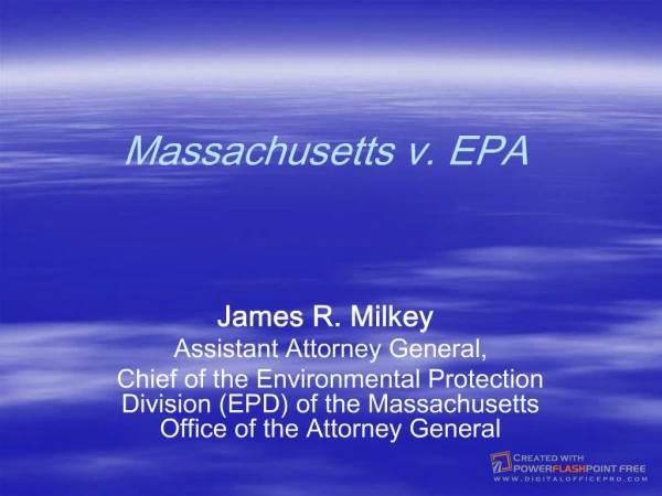 Massachusetts v. EPA