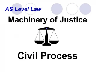 AS Level Law - slide 1