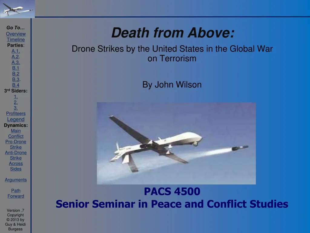 pacs 4500 senior seminar in peace and conflict studies