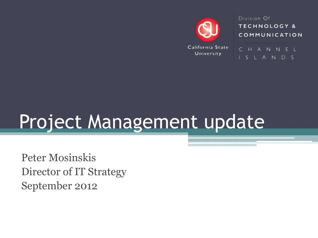 project management update