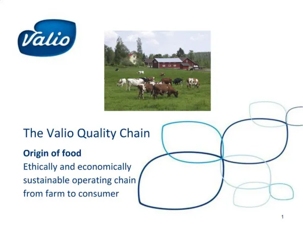 The Valio Quality Chain