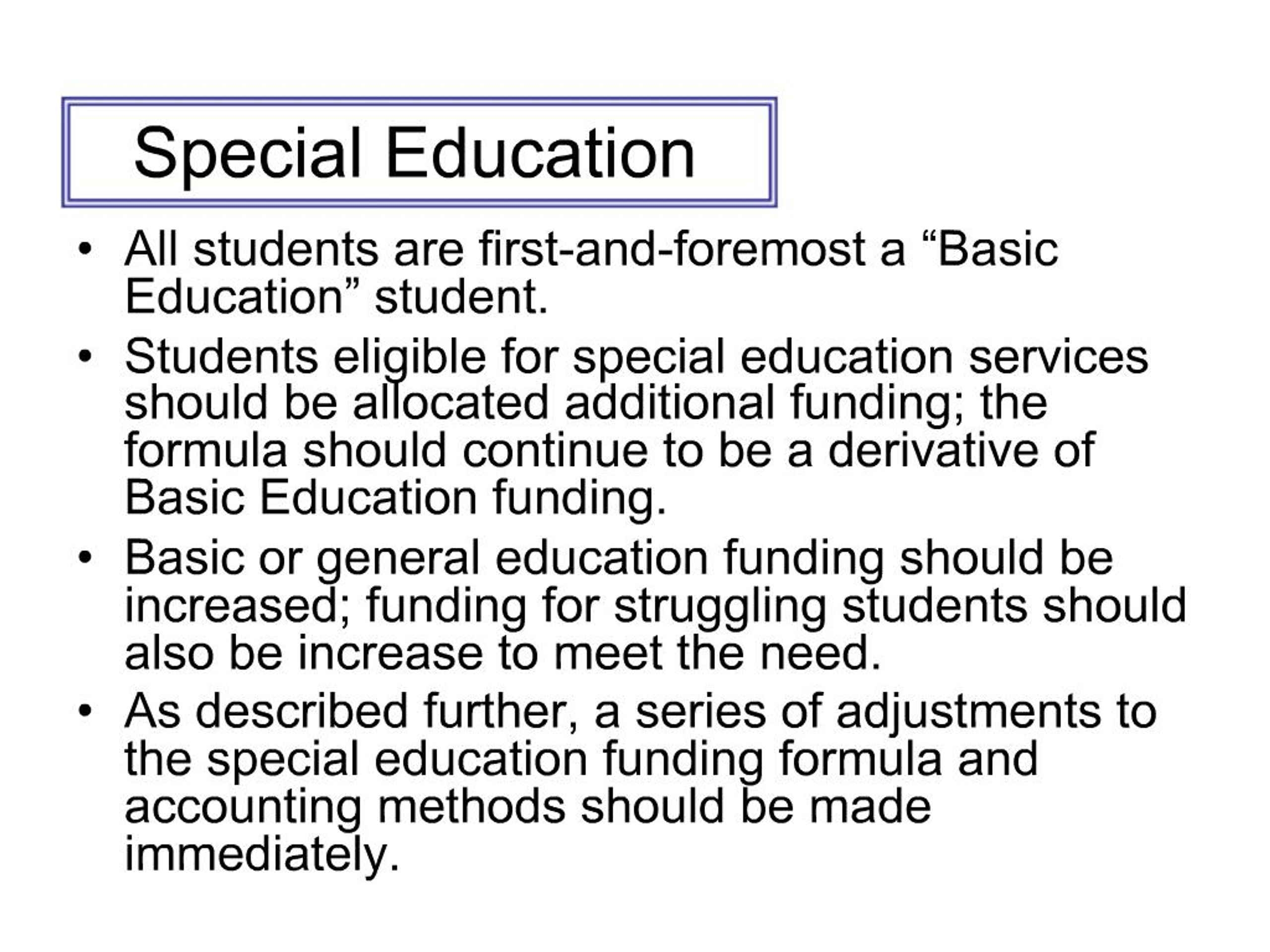 PPT - Special Education PowerPoint Presentation, free download - ID:562177