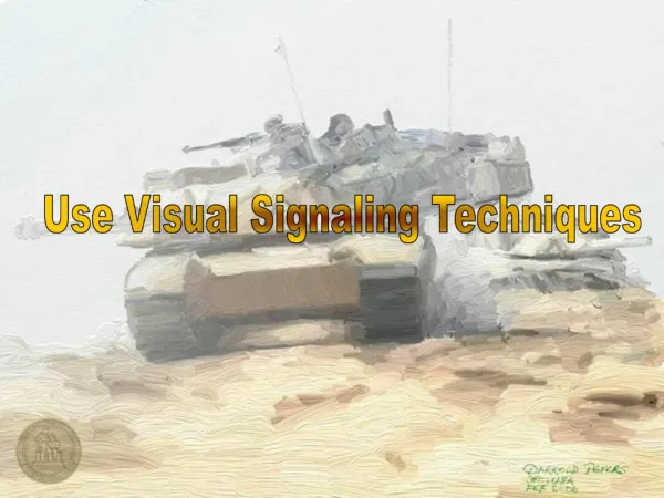 Use Visual Signaling Techniques