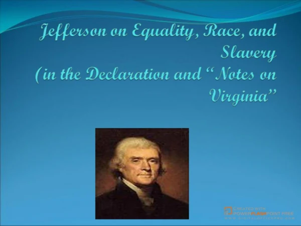 Jefferson on Equality