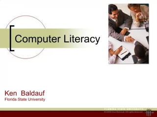 PPT - Welcome To Computer Literacy PowerPoint Presentation, Free ...