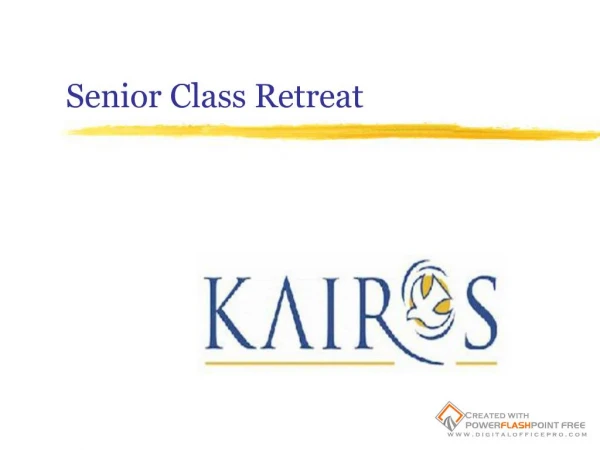 Senior Class Retreat