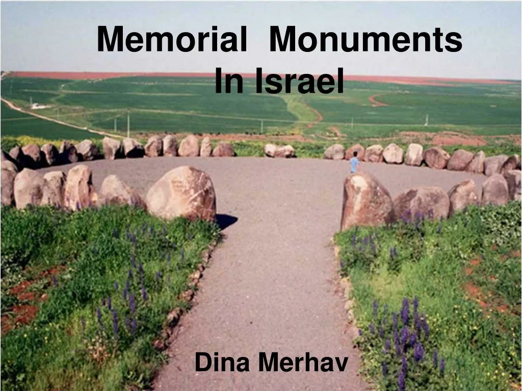 memorial monuments in israel