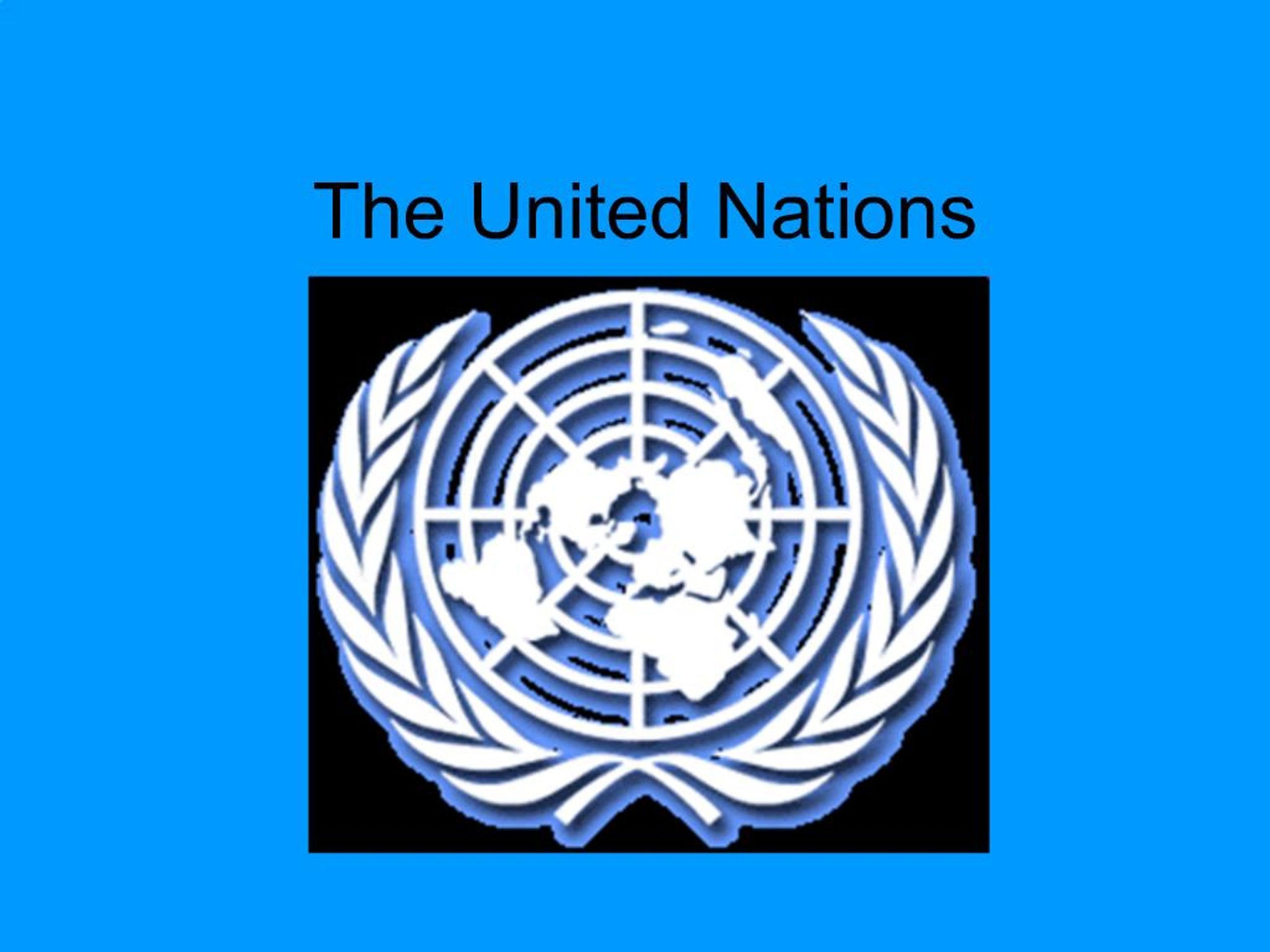 PPT - The United Nations PowerPoint Presentation, free download - ID:564258