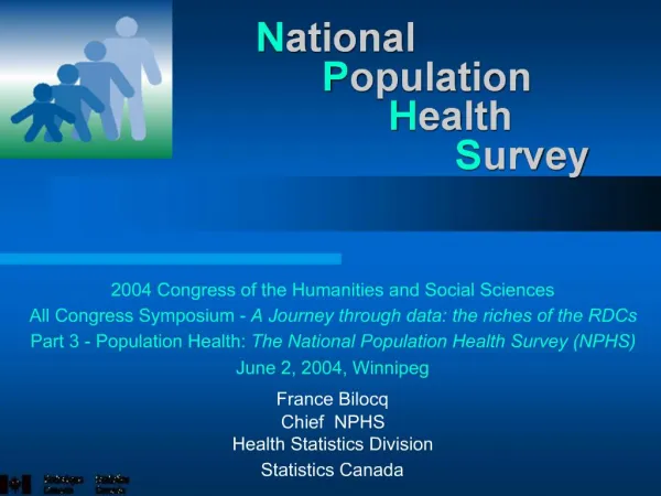 National Population Health Survey