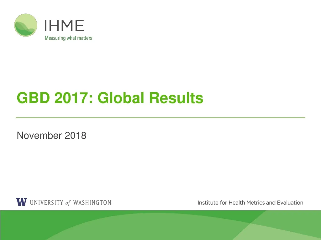 gbd 2017 global results