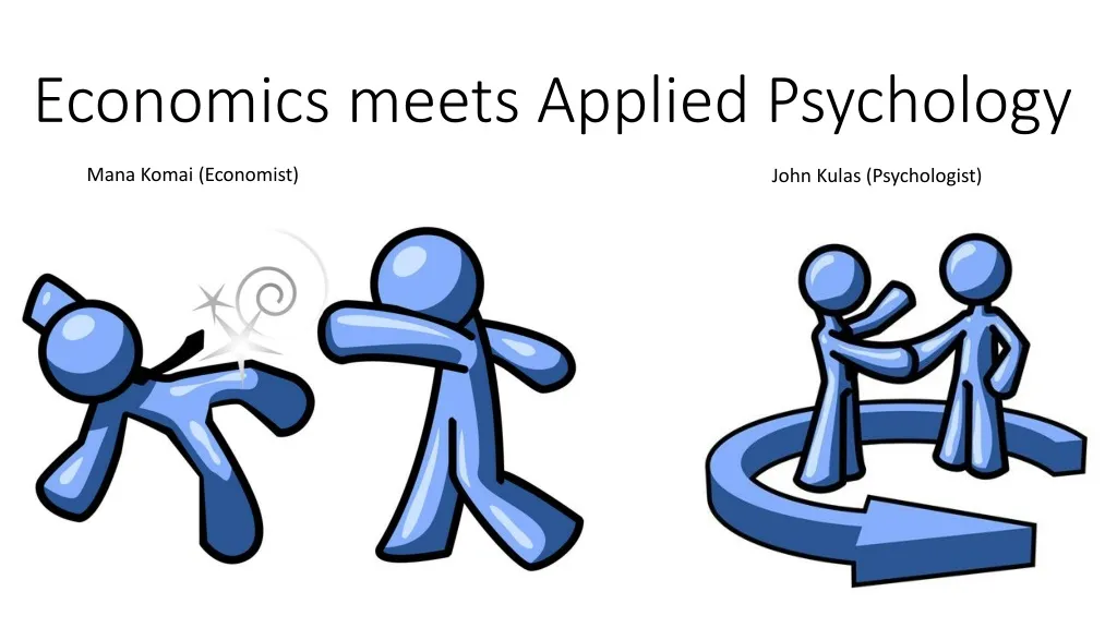 economics meets applied psychology