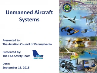 Unmanned Aircraft Systems - slide 1