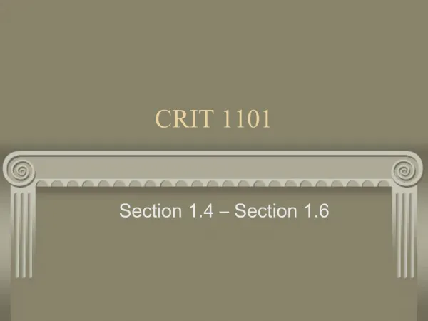 CRIT 1101