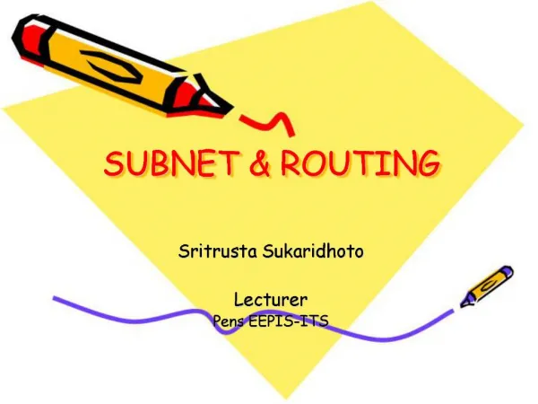 SUBNET ROUTING