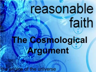 Reasonable Faith ? - slide 1