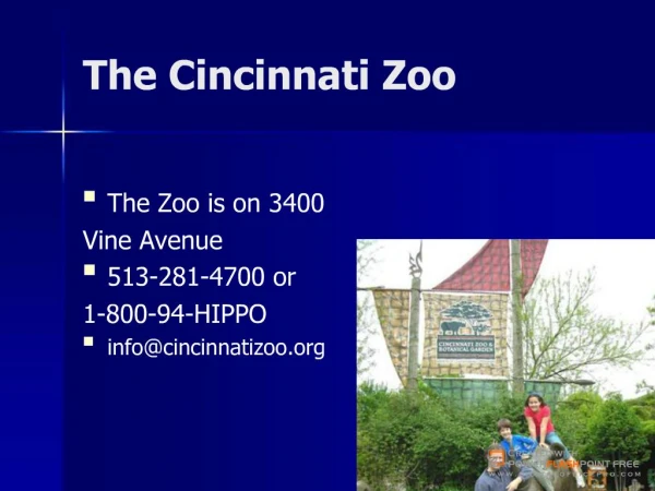 The Cincinnati Zoo