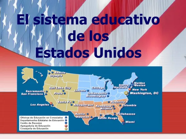 El sistema educativo de los Estados Unidos