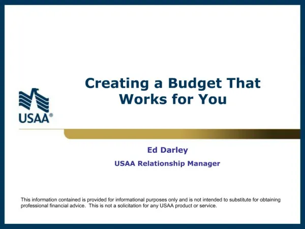 Creating a Budget That Works for You