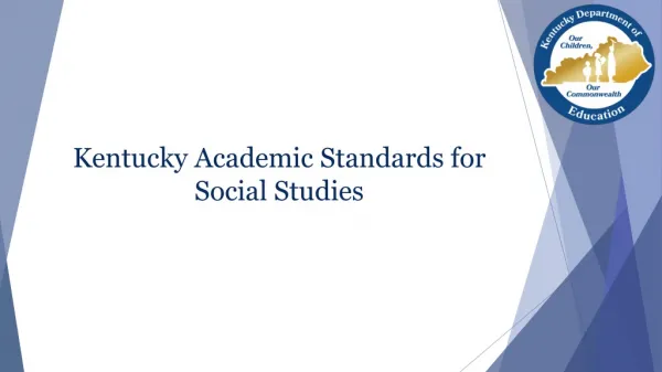 Kentucky Academic Standards for Social Studies