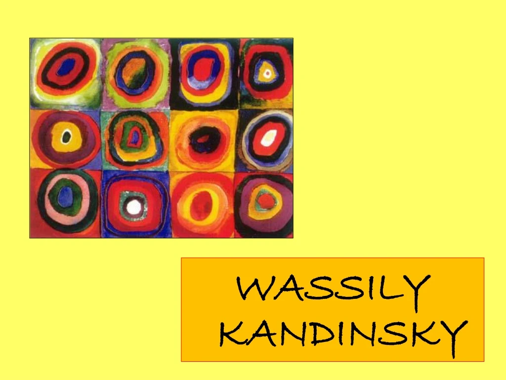 wassily kandinsky