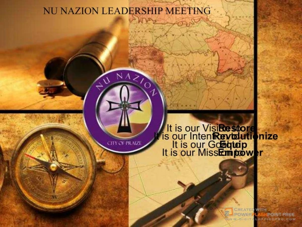 NU NAZION LEADERSHIP MEETING