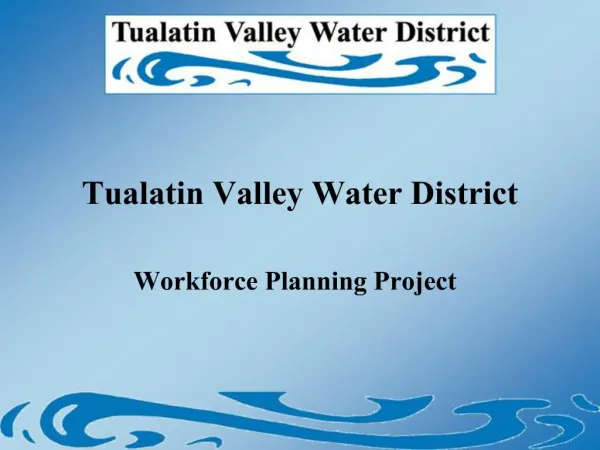 Tualatin Valley Water District