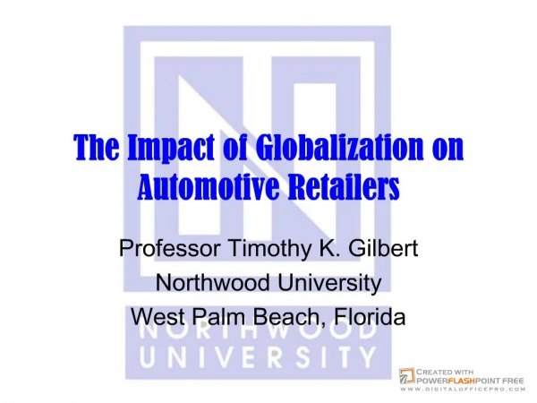 The Impact of Globalization on Automotive Retailers