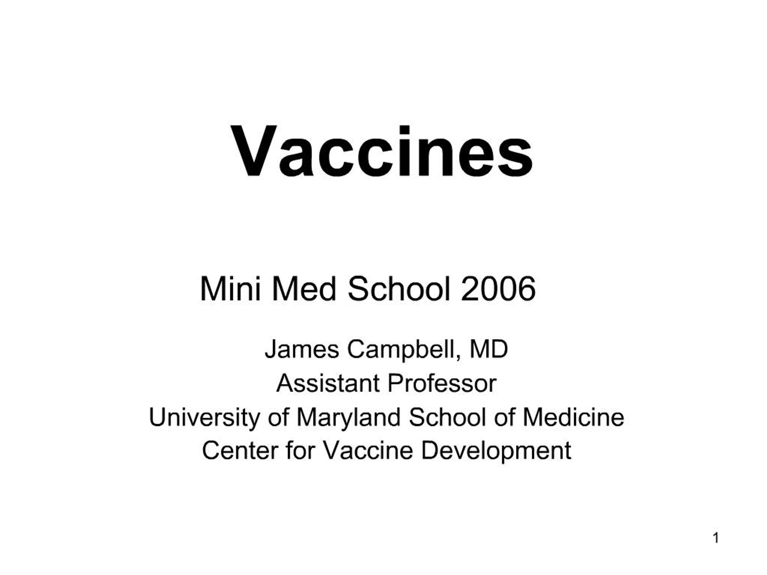 PPT - Vaccines PowerPoint Presentation, free download - ID:567424