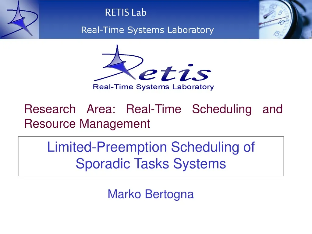 limited preemption scheduling of sporadic tasks systems