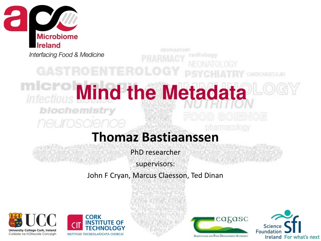 mind the metadata