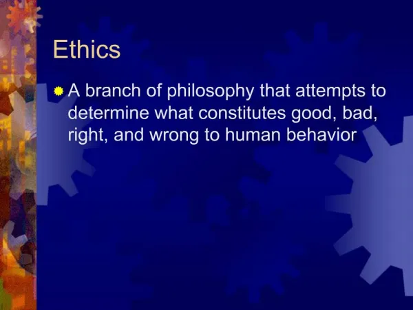 Ethics