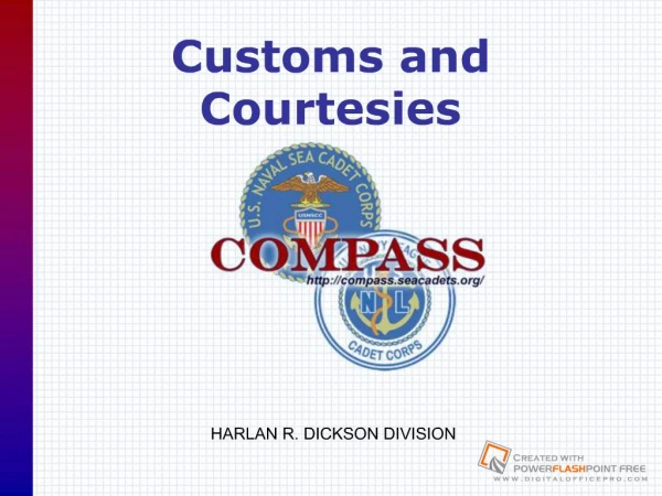Customs and Courtesies