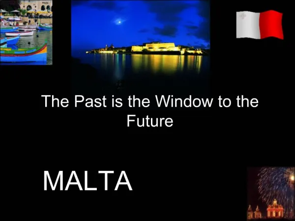The Past is the Window to the Future