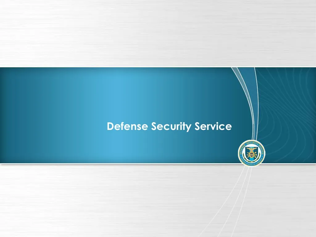 defense security service