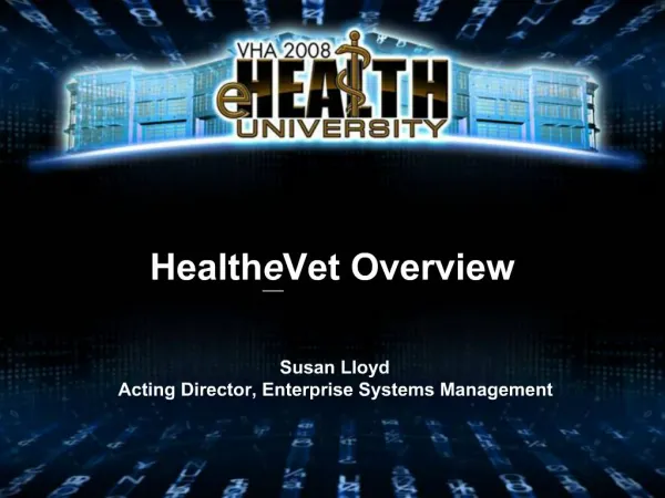 PPT - My HealtheVet 126: Optimizing Patient Education PowerPoint ...