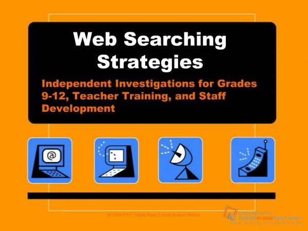Web Searching Strategies
