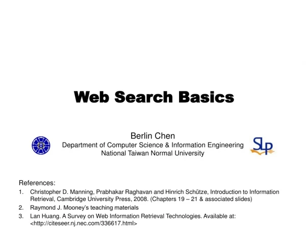 Web Search Basics