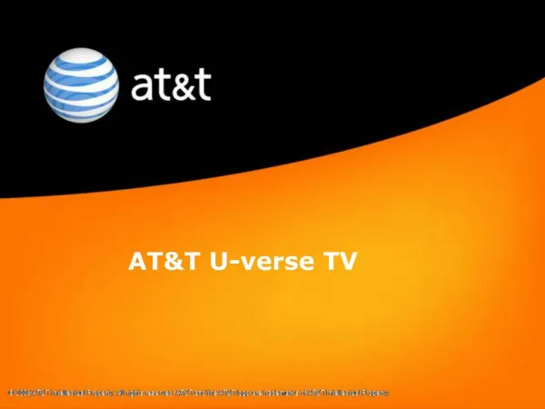 ATT U-verse TV