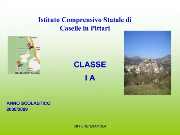 Istituto Comprensivo Statale di Caselle in Pittari