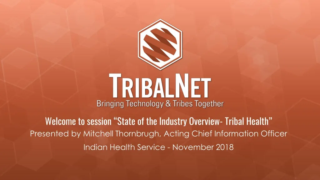 welcome to session state of the industry overview