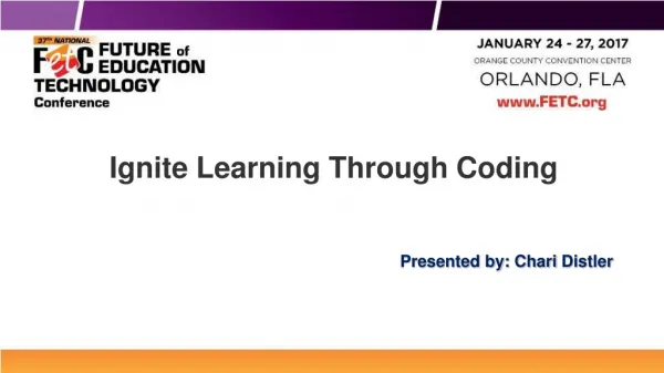 Ignite Learning Through Coding