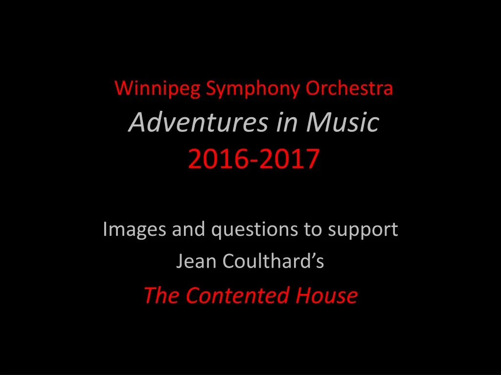 winnipeg symphony orchestra adventures in music 2016 2017