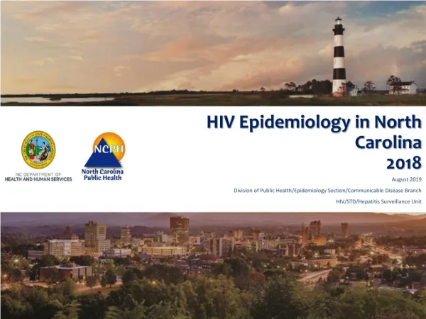 HIV Epidemiology in North Carolina 2018