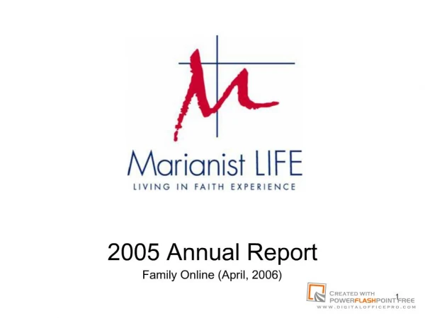 2005 Annual ReportFamily Online April