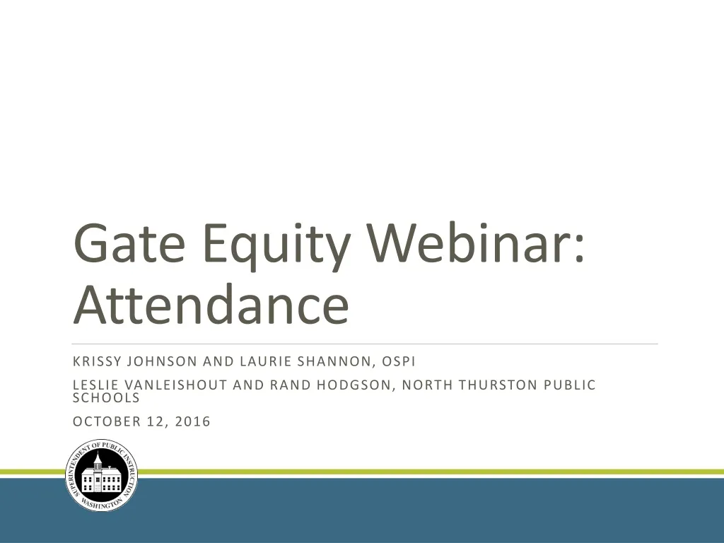 gate equity webinar attendance