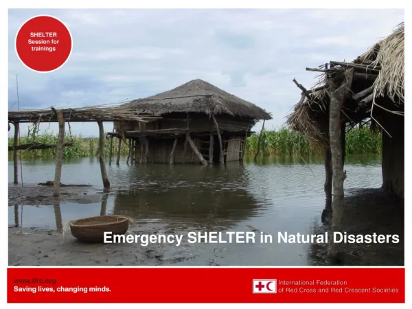Emergency SHELTER in Natural Disasters
