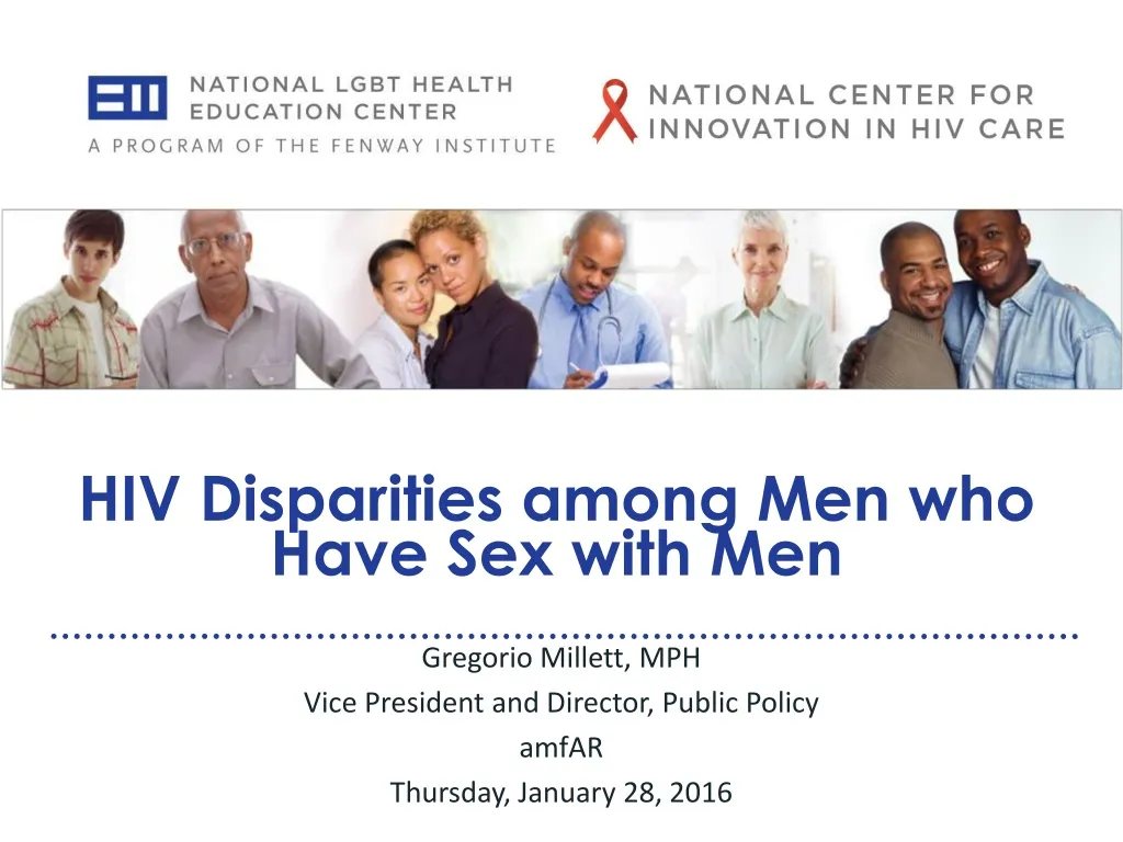 hiv disparities among men who have sex with men