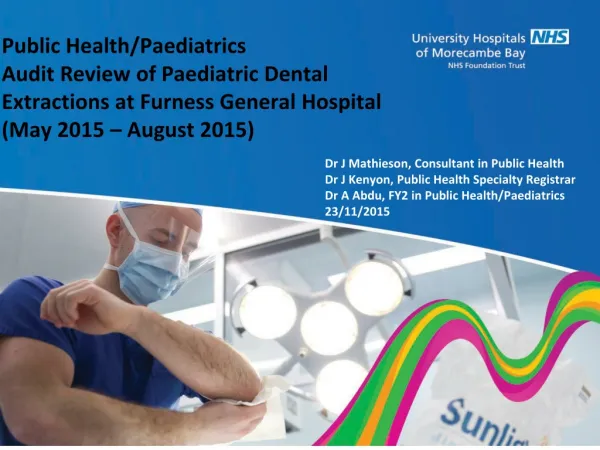 Public Health/Paediatrics