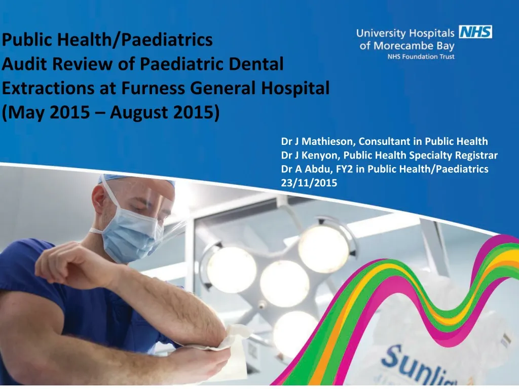 public health paediatrics audit r eview