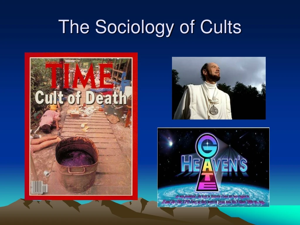 the sociology of cults